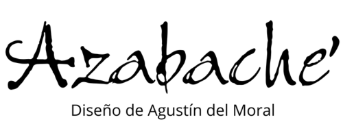 Logotipo de Azabache Flamenca, trajes de flamenca a medida
